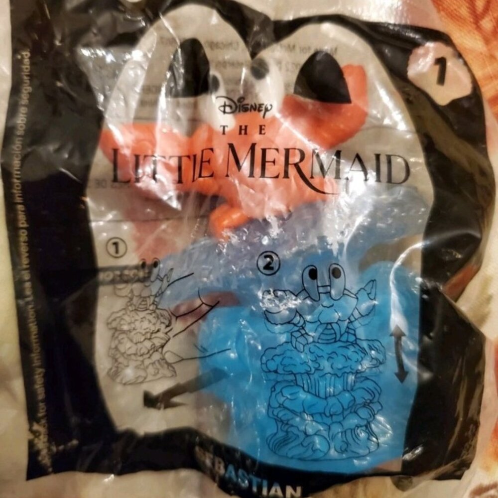 The Little Mermaid Sébastien Happy Meal Toy